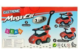 Jeździk z pchaczem Mega Car 3w1 zielony SUPER CENA 12