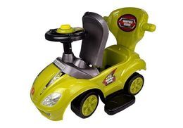 Jeździk z pchaczem Mega Car 3w1 żółty SUPER CENA 8