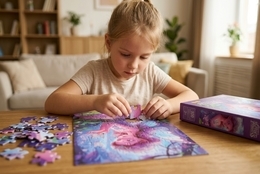 Brokatowe puzzle 100 BAJKOWA KSIEŻNICZKA 3