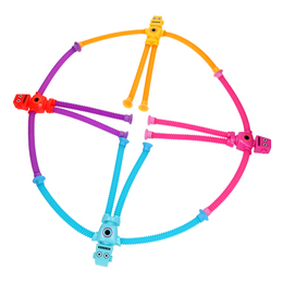 Antystresowy ludzik rozciągany ze światłem TELESCOPIC TOYS sensoryczny 5