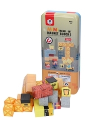 Klocki magnetyczne BUDOWA 40el 3