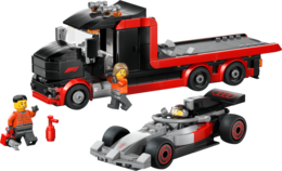 Klocki LEGO CITY Ciężarówka F1 z bolidem Audi F1 4