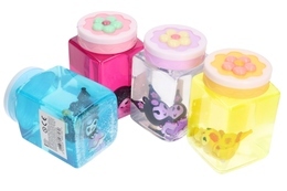 Masa żelowa GLUT SLIME z figurką KWIATEK 2