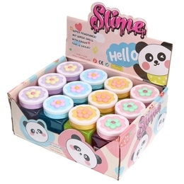 Masa żelowa GLUT SLIME z figurką KWIATEK 9