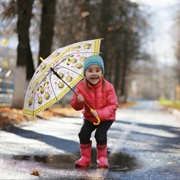 Parasolka dziecięca ZWIERZĘTA, parasol dla dziecka do przedszkola 2