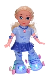 Lalka na rolkach SKATING GIRL sama jeździ 3