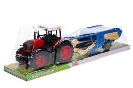 Traktor z przyczepą - kopaczka do ziemniaków 10