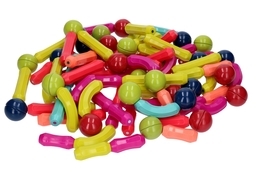 JUMBO klocki magnetyczne 102el w wiaderku 3