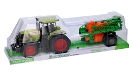 Duży traktor z opryskiwaczem MASZYNA ROLNICZA  9