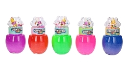 Masa żelowa brokatowa GLUT SLIME z figurką 4