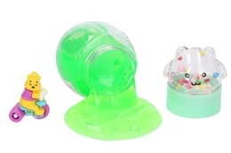 Masa żelowa brokatowa GLUT SLIME z figurką 2