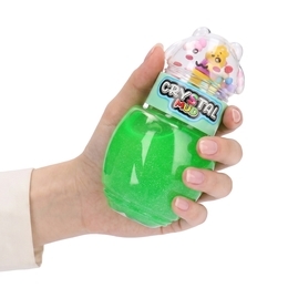 Masa żelowa brokatowa GLUT SLIME z figurką 3