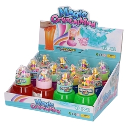 Masa żelowa brokatowa GLUT SLIME z figurką 5