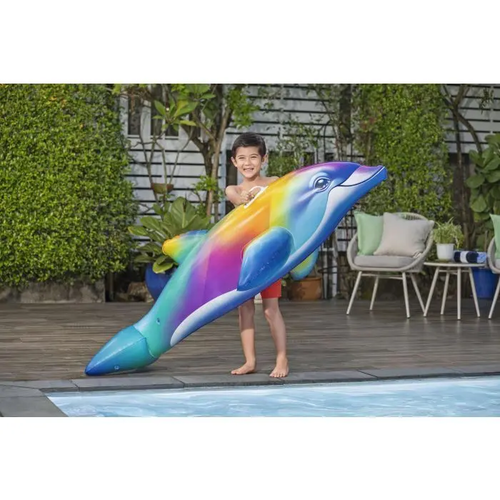 Delfin dmuchany, materac 168x66cm 41541 6