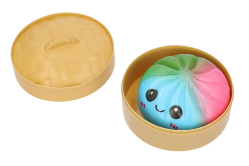 SQUISHY antystresowy gniotek PIEROŻEK w koszyczku 5