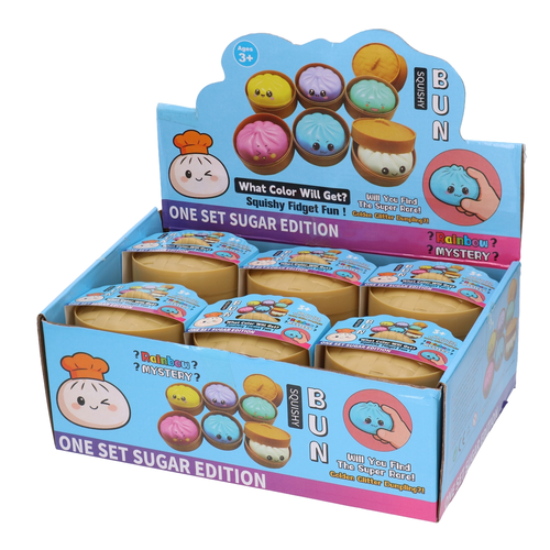 SQUISHY antystresowy gniotek PIEROŻEK w koszyczku 9