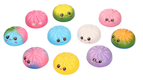 SQUISHY antystresowy gniotek PIEROŻEK w koszyczku 8