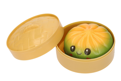 SQUISHY antystresowy gniotek PIEROŻEK w koszyczku 5