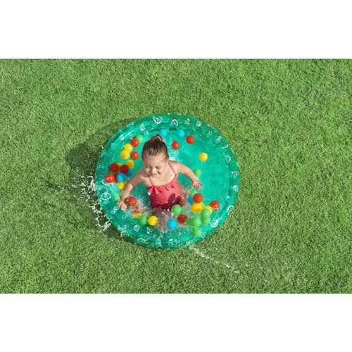 Basen dmuchany do kąpieli 2w1 z piłkami 50szt 91x20cm 51141 8