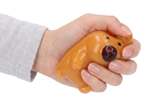 Gniotek antystresowy KAPIBARA z małą kapibarą squishy 4