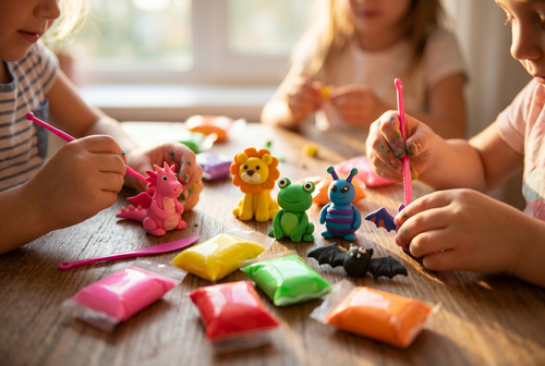 PIANKOLINA 12 kolorów glina polimerowa, masa sensoryczna 2