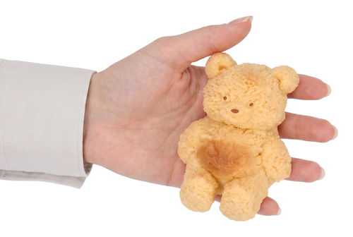 Antystresowy gniotek MIŚ gadżet do ściskania z kuleczkami SQUISHY 2