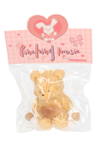 Antystresowy gniotek MIŚ gadżet do ściskania z kuleczkami SQUISHY 5