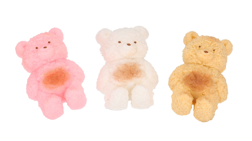 Antystresowy gniotek MIŚ gadżet do ściskania z kuleczkami SQUISHY 6