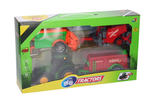 Traktor zestaw, maszyny rolnicze Mały Farmer 8