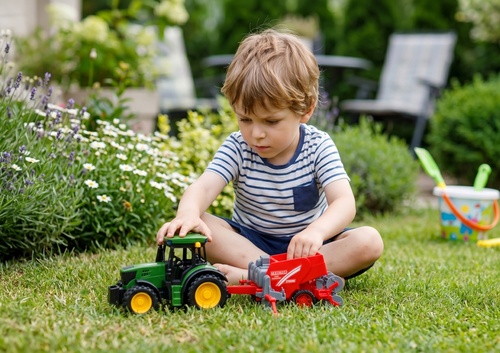 Traktor zestaw, maszyny rolnicze Mały Farmer 2