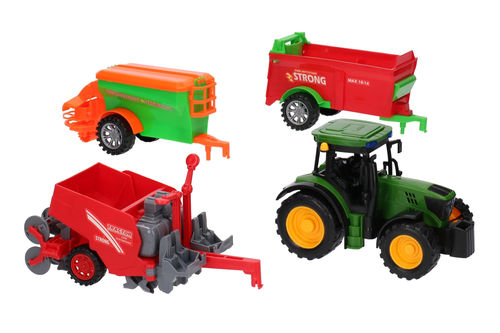 Traktor zestaw, maszyny rolnicze Mały Farmer 3