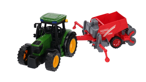Traktor zestaw, maszyny rolnicze Mały Farmer 4