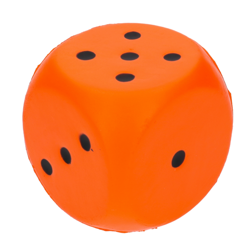 Piankowa KOSTKA DO GRY 5,5cm 3