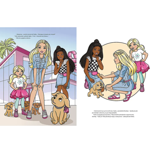 Książka Barbie, możesz zostać weterynarką 3