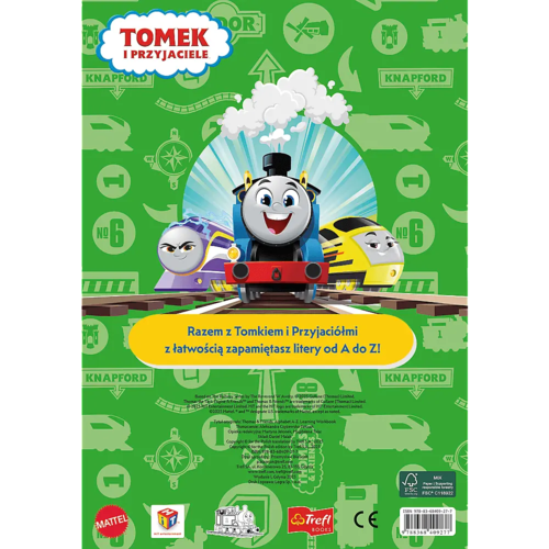 Książka Tomek i przyjaciele, litery od A do Z 2