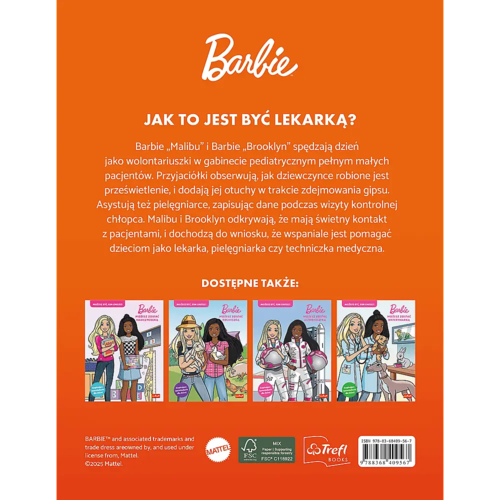 Książka Barbie, możesz zostać lekarką 6