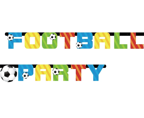 Girlanda papierowa piłka nożna - FOOTBALL PARTY 160cm 2