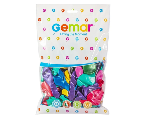 Balony mix kolorów metalik 26cm 100szt 2