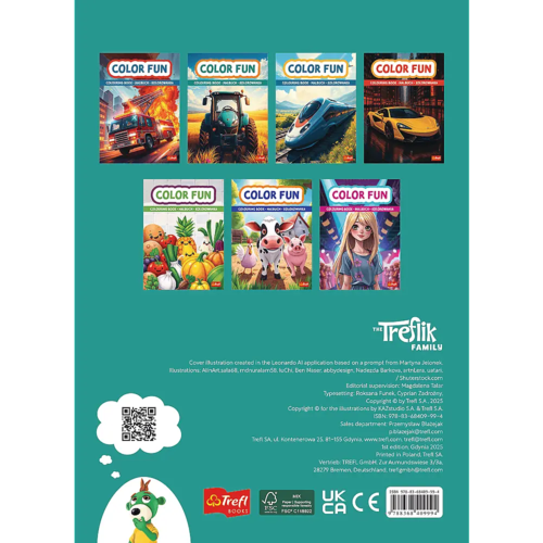 Kolorowanka świat fantasy 2