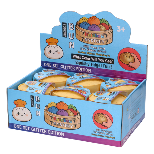 SQUISHY antystresowy gniotek PIEROŻEK w koszyczku 7