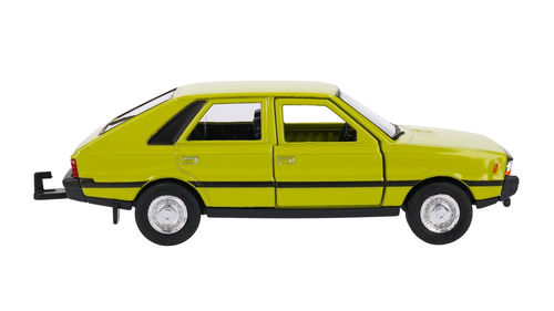 Auto POLONEZ  przyczepa Niewiadów, model metalowy z PRL WELLY 5