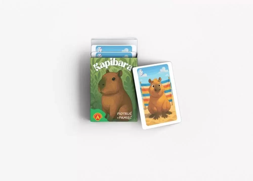 Karty Piotruś i memo KAPIBARA 2w1 4