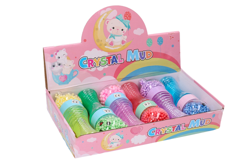 Brokatowy slime MIŚ masa żelowa 6