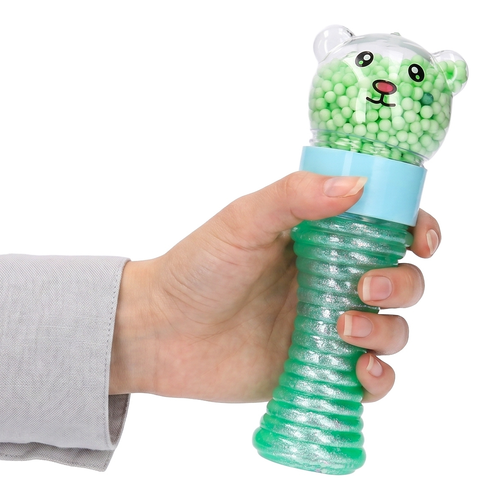 Brokatowy slime MIŚ masa żelowa 2