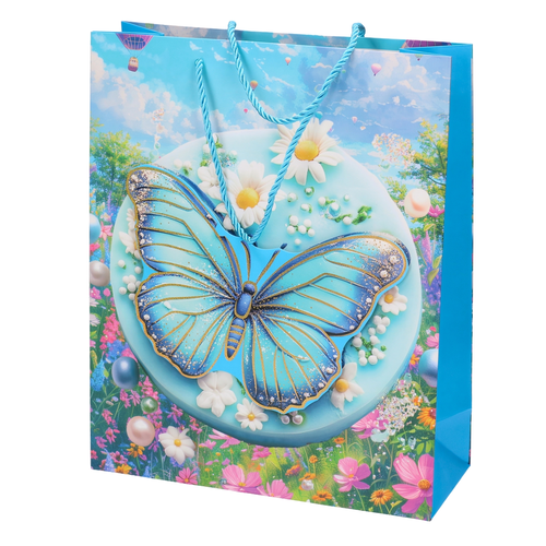 Torebka prezentowa MOTYL 32x26x10cm 2