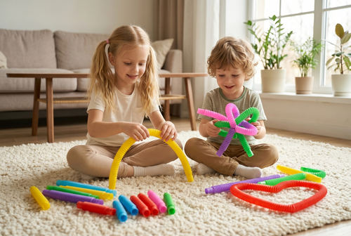 RURKI SENSORYCZNE tuba zestaw 12szt 2