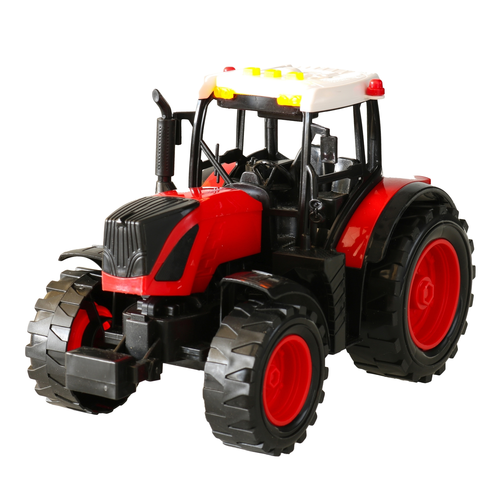 Traktor z przyczepą - kopaczka do ziemniaków dźwięki, światła 9