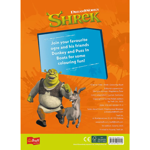 Kolorowanka Shrek 4