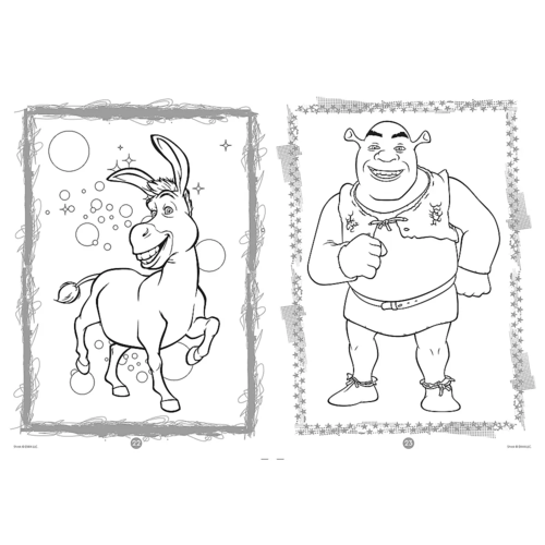 Kolorowanka Shrek 3