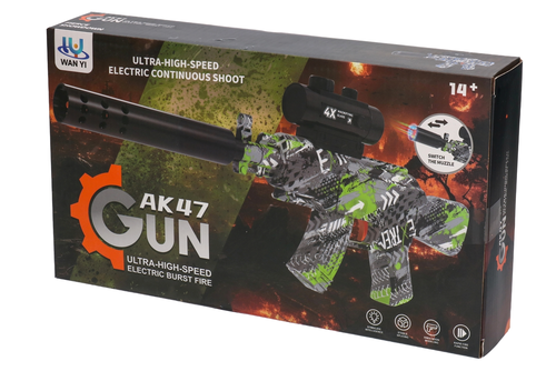 Pistolet na kulki żelowe karabin AK47 3